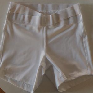 White athletic shorts